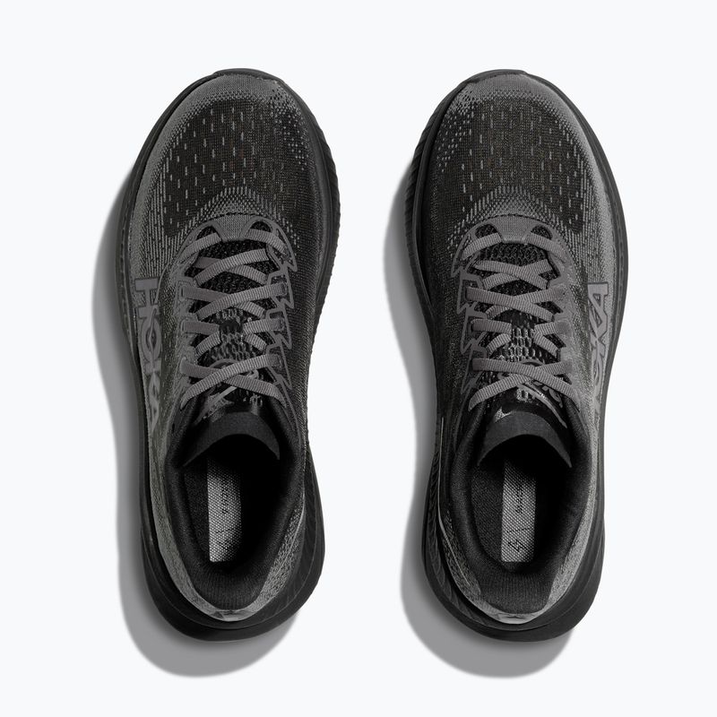 Women's running shoes HOKA Mach 6 black/fuchcsia 8