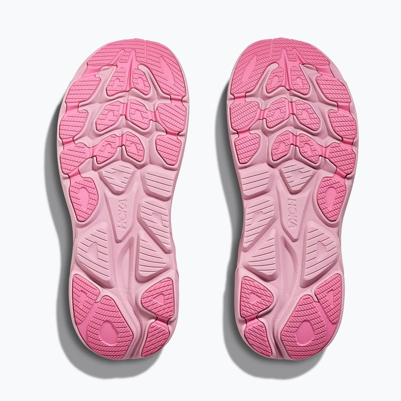 Women's running shoes HOKA Clifton 10 Wide rose cream/dried rose 7
