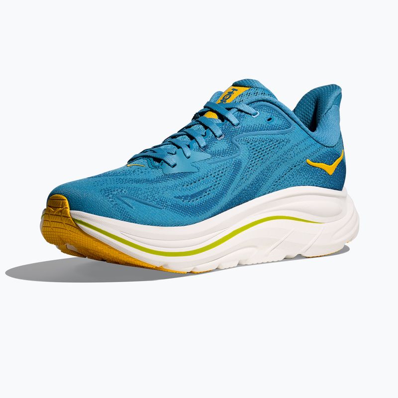 Men's running shoes HOKA Clifton 10 Wide alpine blue/foggy night 4