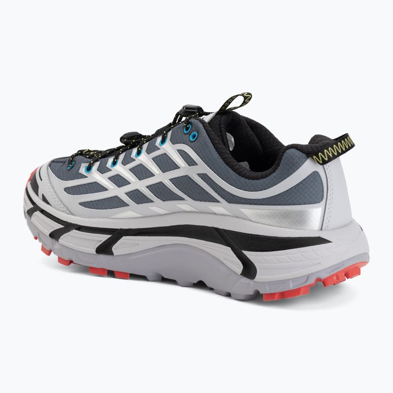 Shoes HOKA Mafate Three 2 Wordmark Ash Grey/Outer Orbit 3