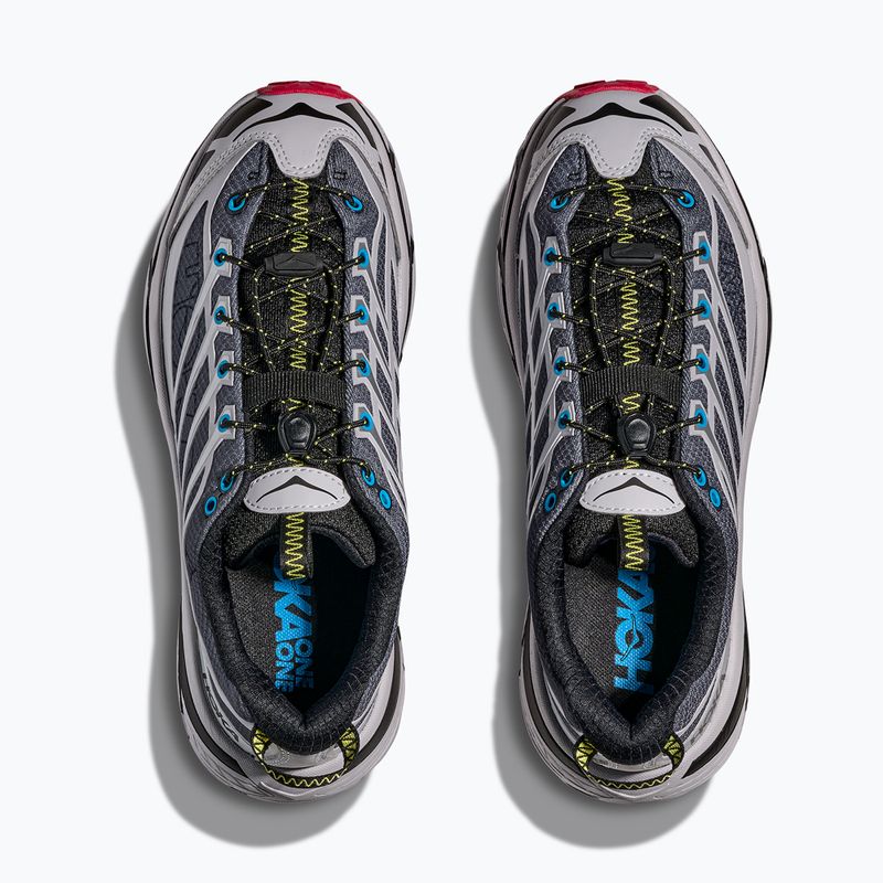 Shoes HOKA Mafate Three 2 Wordmark Ash Grey/Outer Orbit 8