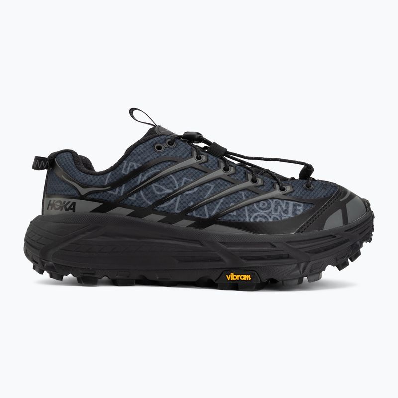 Shoes HOKA Mafate Three 2 Wordmark Black/Outer Orbit 2