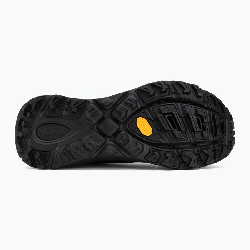 Shoes HOKA Mafate Three 2 Wordmark Black/Outer Orbit 4
