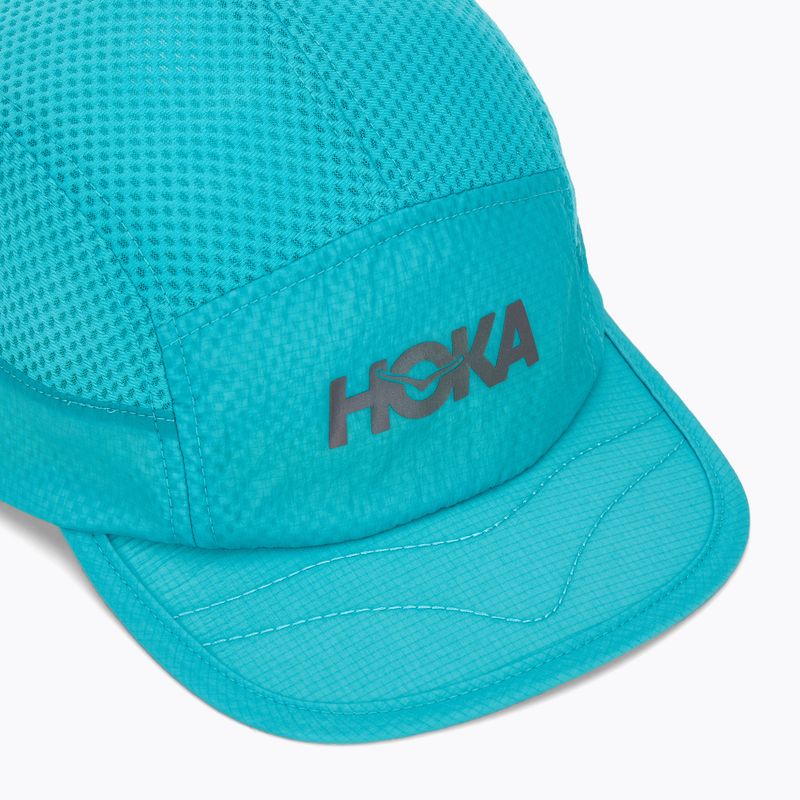 Hat HOKA Trail Race cielo blue 3