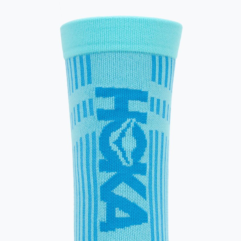 Socks HOKA Trail Race Crew cielo blue 3