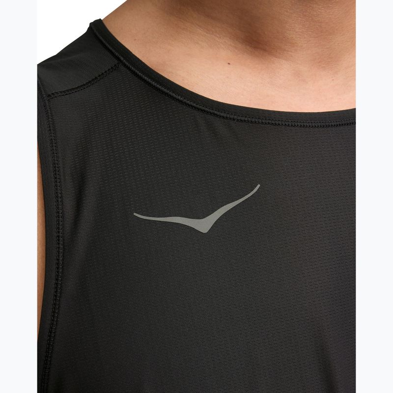 Men's running top HOKA Airolite Tank 2.0 black 6