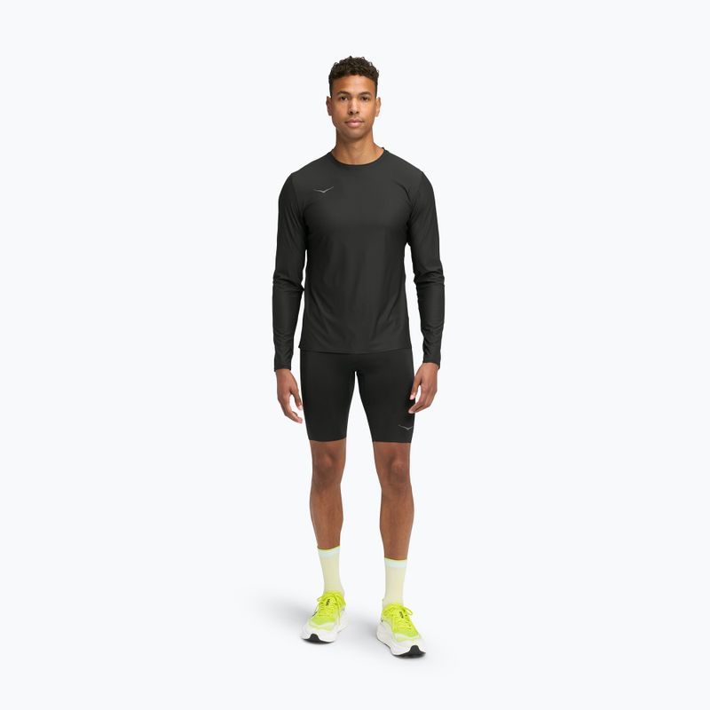 Men's running longsleeve HOKA Airolite 2.0 black 2