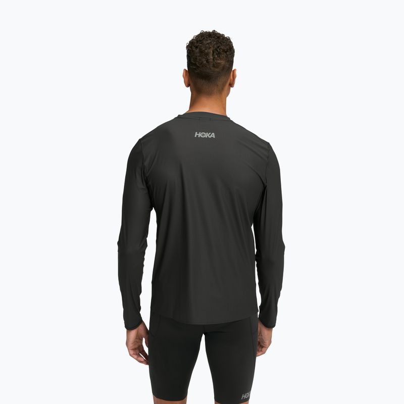 Men's running longsleeve HOKA Airolite 2.0 black 3