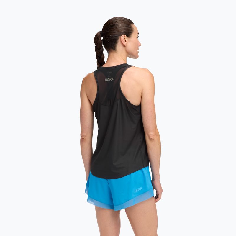 Women's running top HOKA Airolite Tank 2.0 black 3