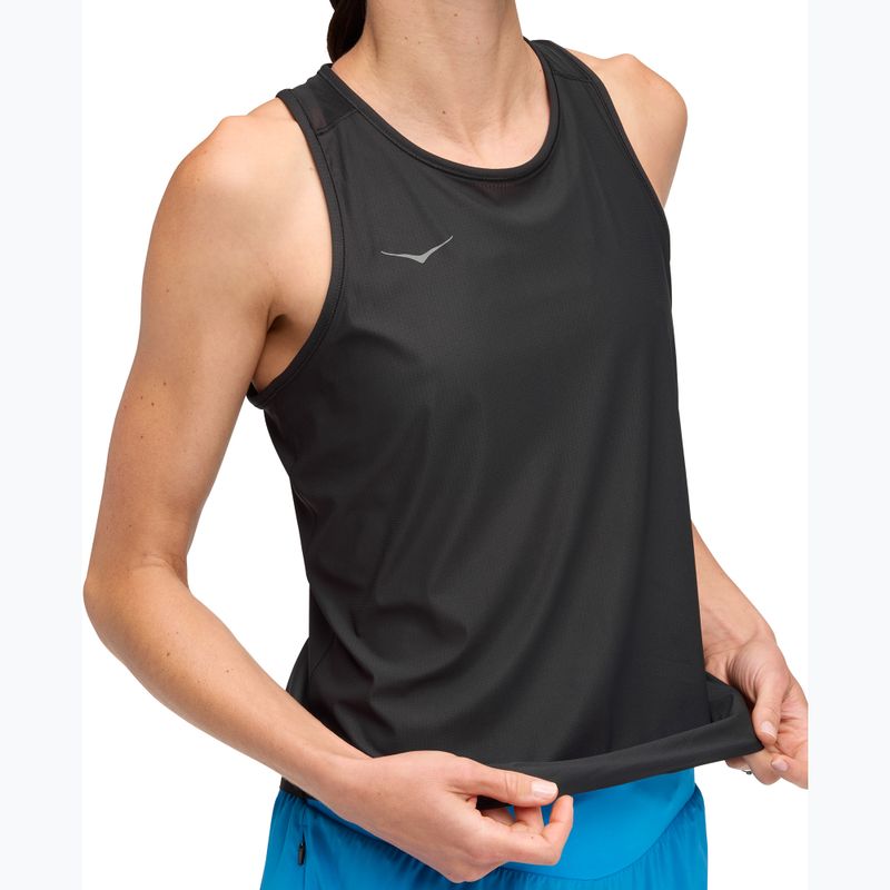 Women's running top HOKA Airolite Tank 2.0 black 5