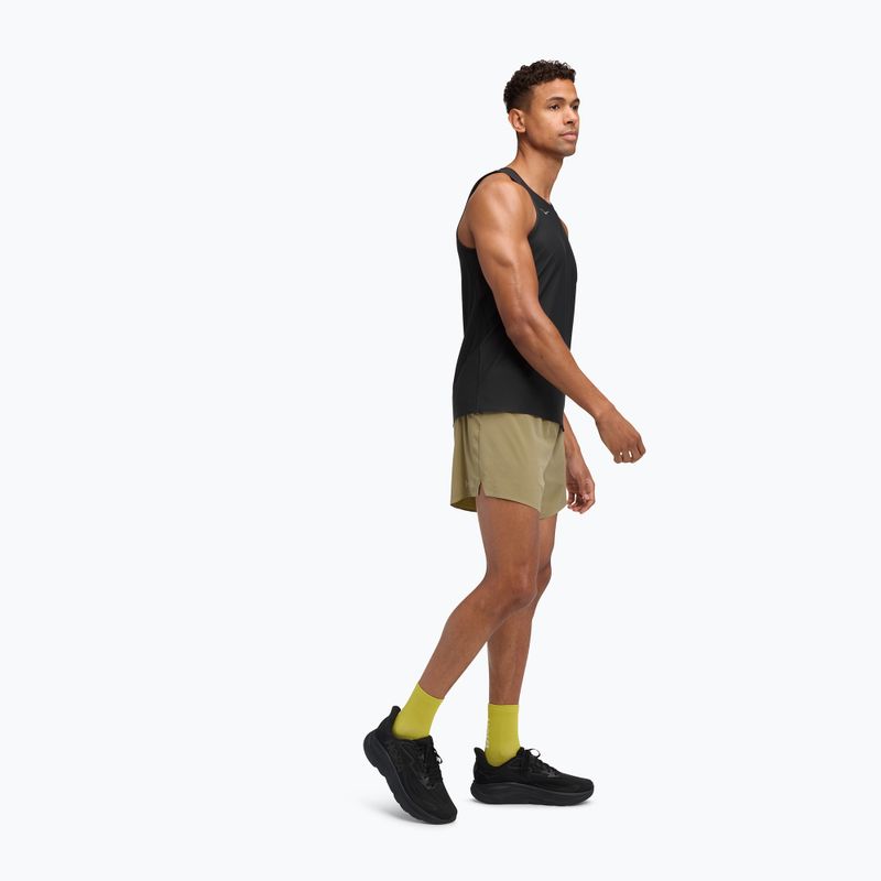 Men's running shorts HOKA Glide 5" wild mushroom 2