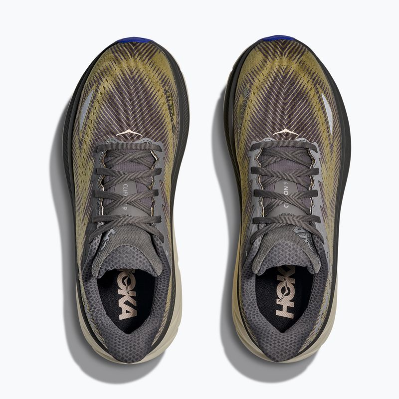 Men's running shoes HOKA Clifton 9 GTX gravel/eggshell 7