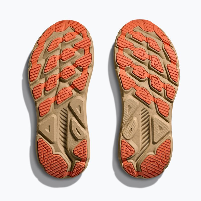 Women's running shoes HOKA Clifton 9 GTX eggshell/khaki 7