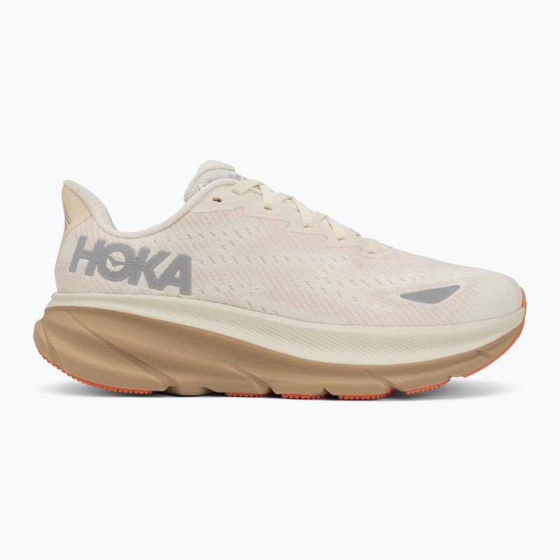 Women's running shoes HOKA Clifton 9 GTX eggshell/khaki 2