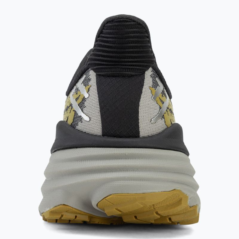 Men's running shoes HOKA Stinson 7 black/cement 6