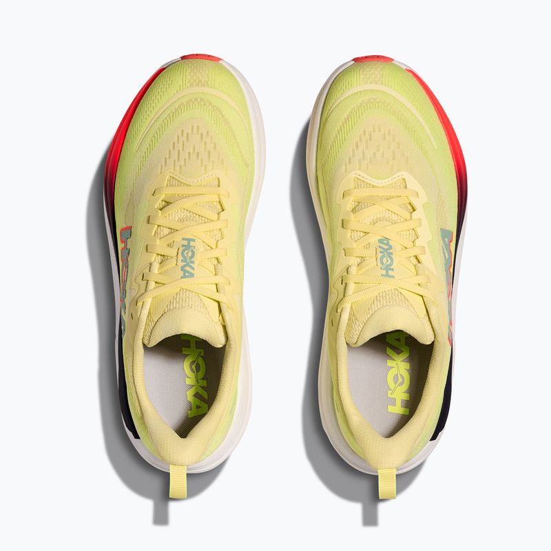 Men's running shoes HOKA Skyflow sunlight/neon yuzu 7