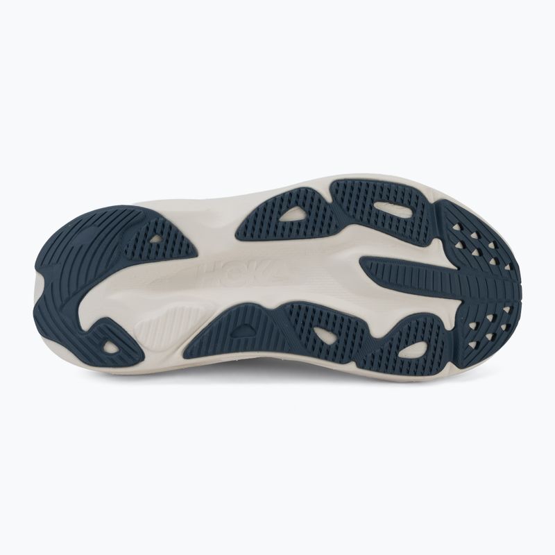 Women's running shoes HOKA Skyflow alabaster/vintage green 4