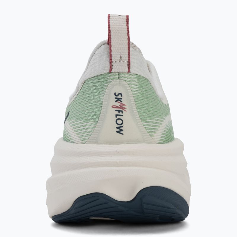 Women's running shoes HOKA Skyflow alabaster/vintage green 6