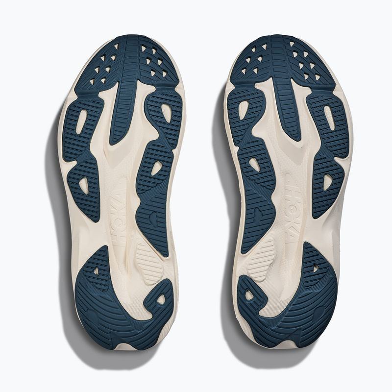 Women's running shoes HOKA Skyflow alabaster/vintage green 8