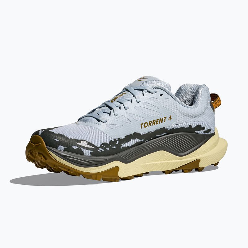 Men's running shoes HOKA Torrent 4 mineral blue/asphalt grey 2