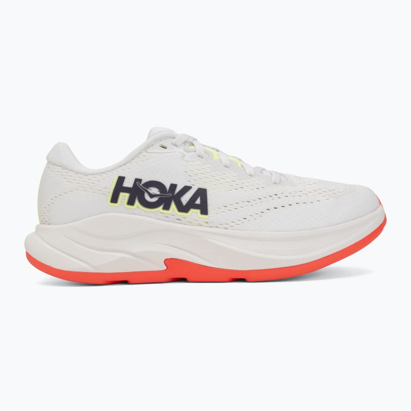 Women's running shoes HOKA Rincon 4 frost/neon yuzu 2
