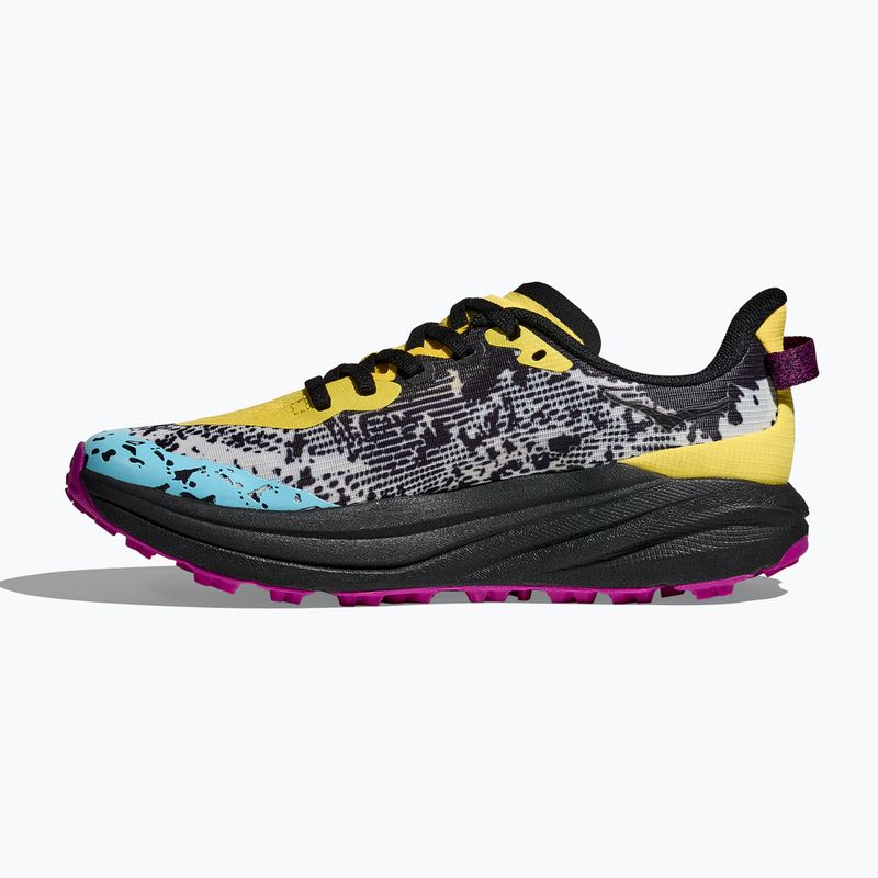 Children's running shoes HOKA Speedgoat 6 electric lemon/black 3