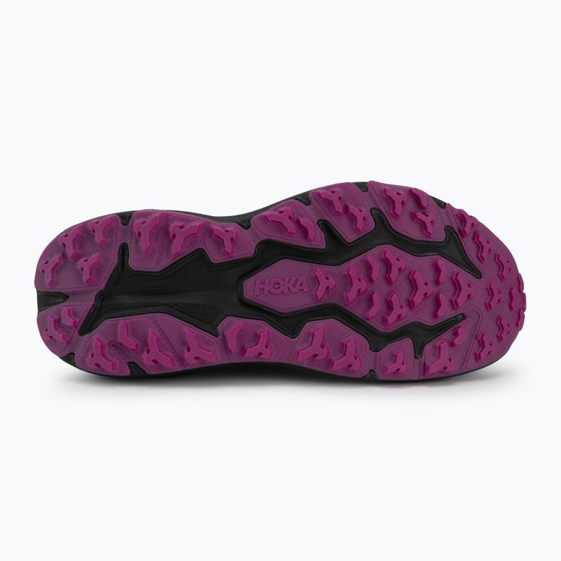 Children's running shoes HOKA Speedgoat 6 electric lemon/black 4