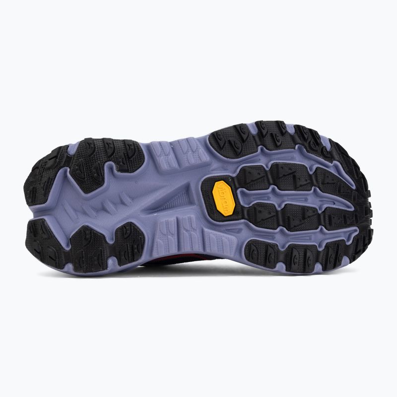 Women's running shoes HOKA Mafate X berry jam/squid ink 4
