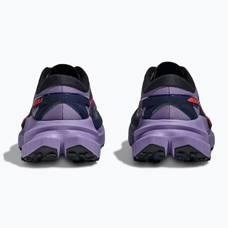 Women's running shoes HOKA Mafate X berry jam/squid ink 6