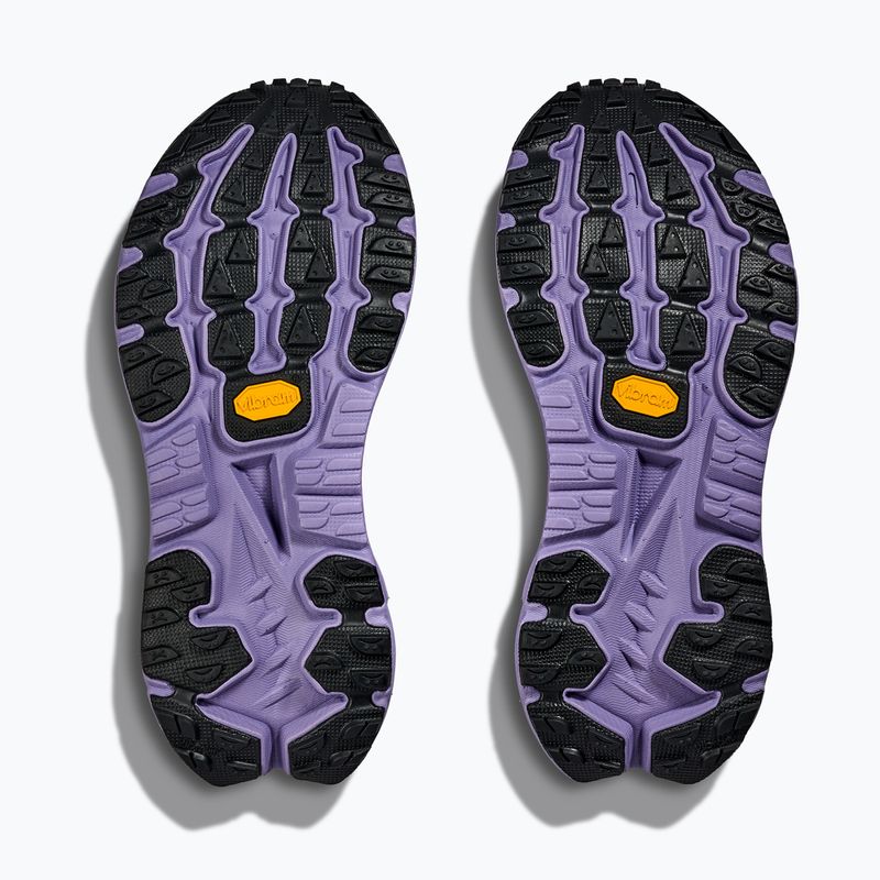 Women's running shoes HOKA Mafate X berry jam/squid ink 8