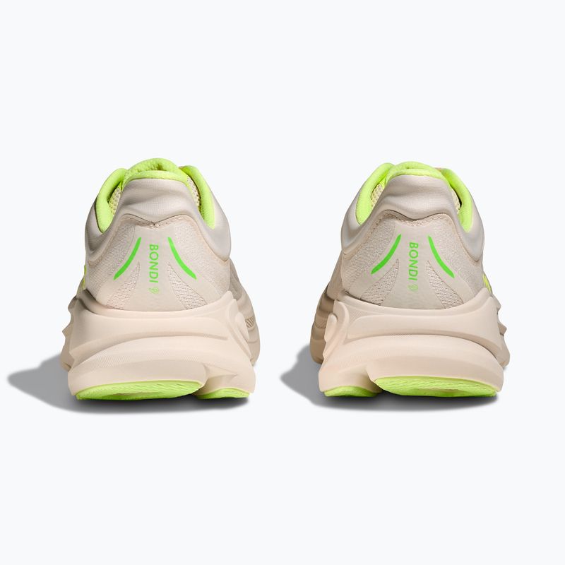 Men's running shoes HOKA Bondi 9 grout/neon yuzu 6