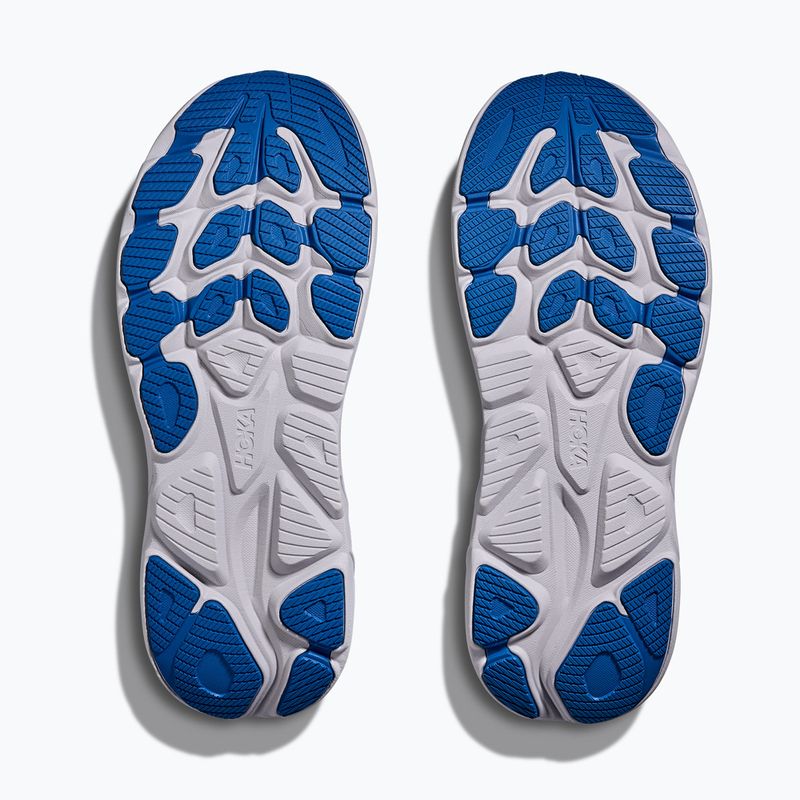 Men's running shoes HOKA Clifton 10 ash grey/neon green 8