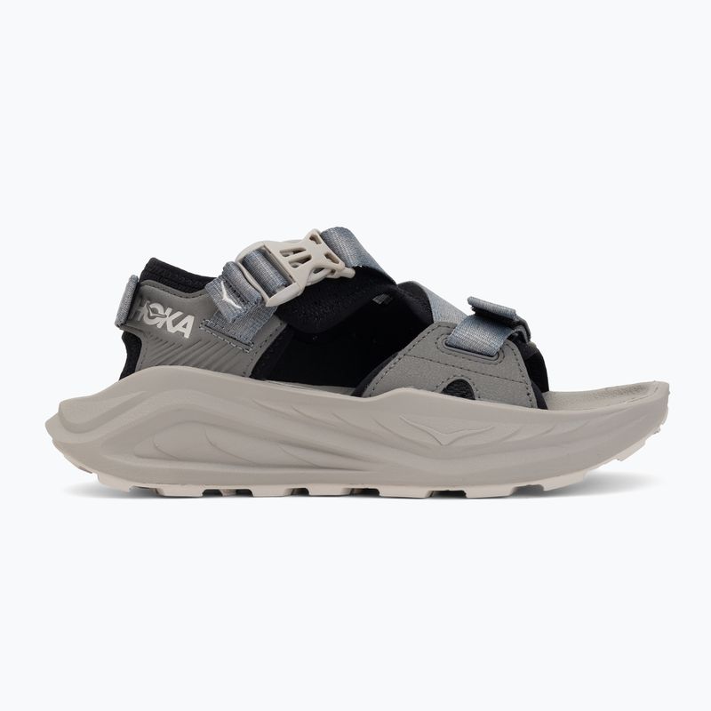 Men's sandals HOKA Infini Hike TC black/cement 2