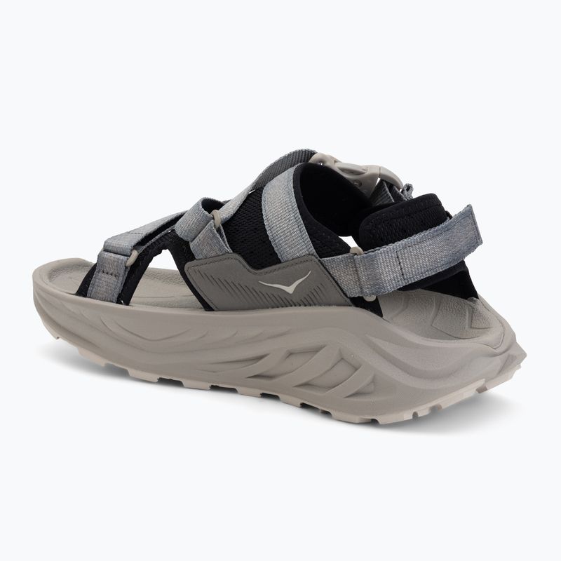 Men's sandals HOKA Infini Hike TC black/cement 3