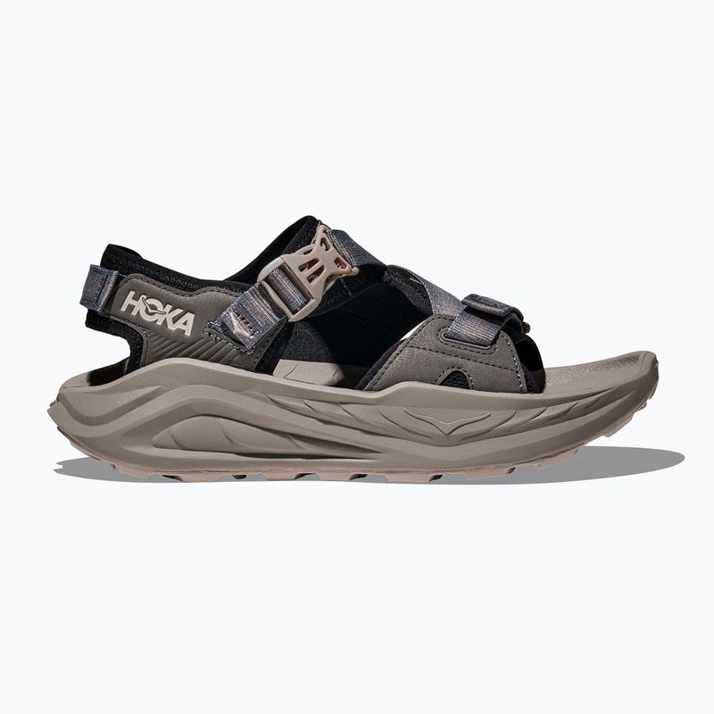 Men's sandals HOKA Infini Hike TC black/cement 3