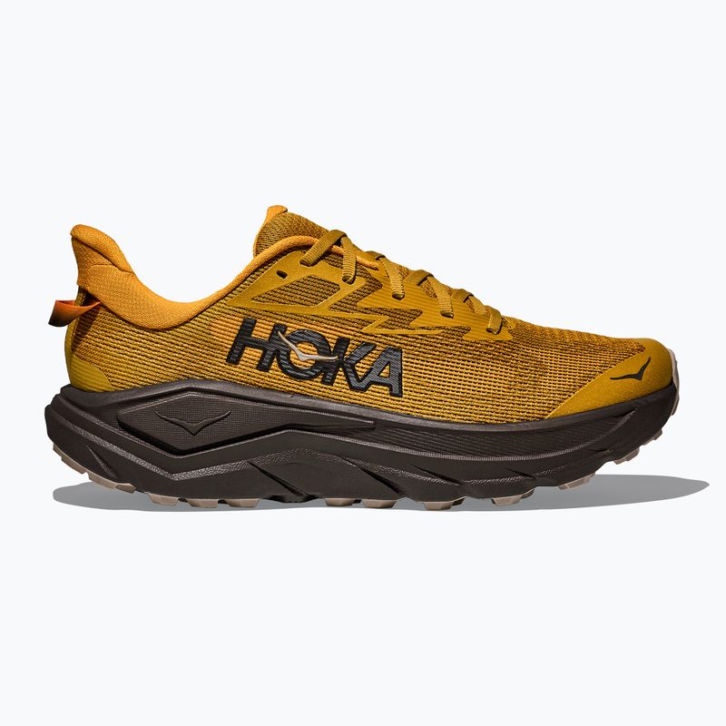 Men's running shoes HOKA Challenger 8 mustard seed/black 3