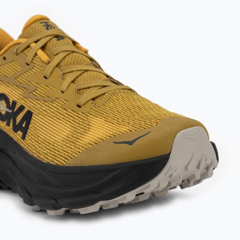 Men's running shoes HOKA Challenger 8 mustard seed/black 7