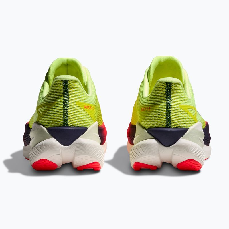 Men's running shoes Hoka Mach X 3 neon yuzu/squid ink 6