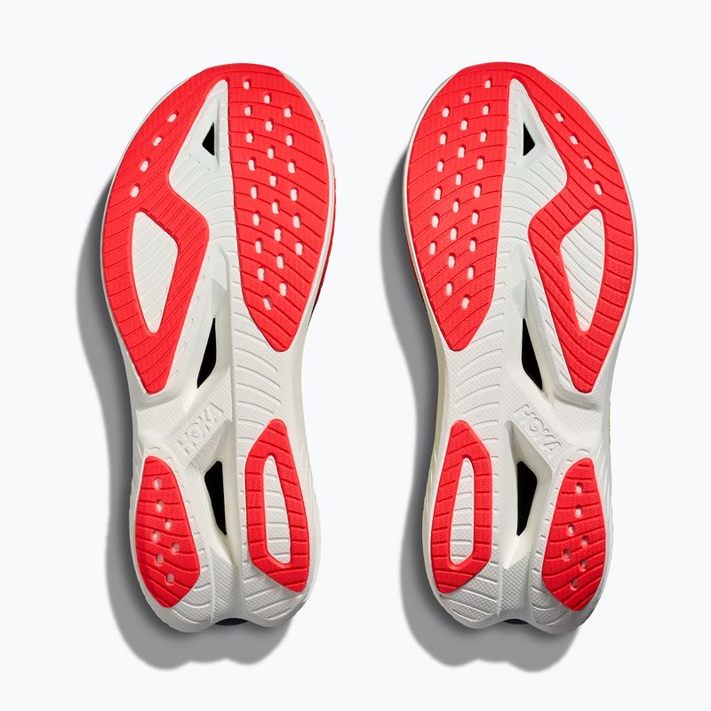 Women's running shoes Hoka Mach X 3 Nneon yuzu/squid ink 8