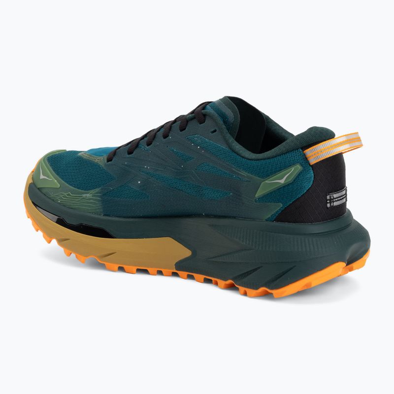 Men's running shoes HOKA Mafate 5 tidal wave/mustard seed 3