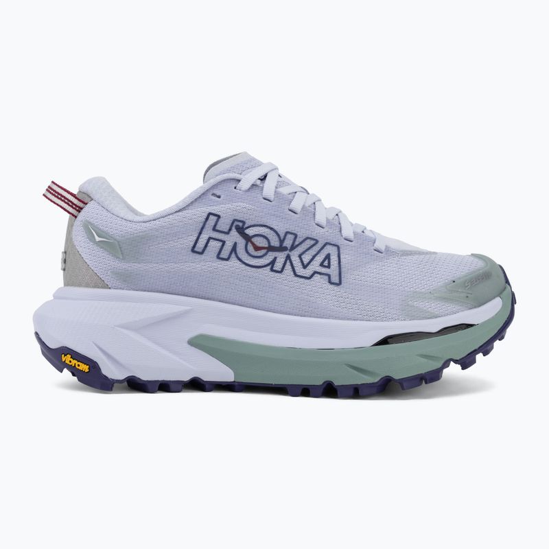 Women's running shoes HOKA Mafate 5 ambient blue/rosemary 2