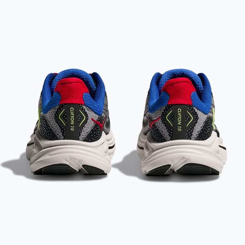 Children's running shoes HOKA Clifton 10 foggy grey/black 6