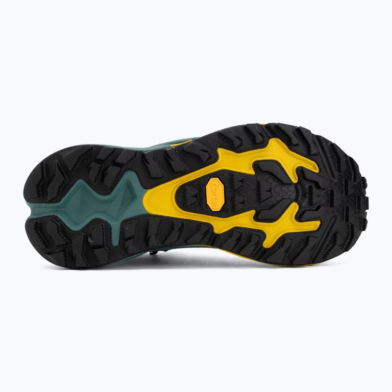 Men's trekking boots HOKA Mafate Hike thyme/yellow gold 4