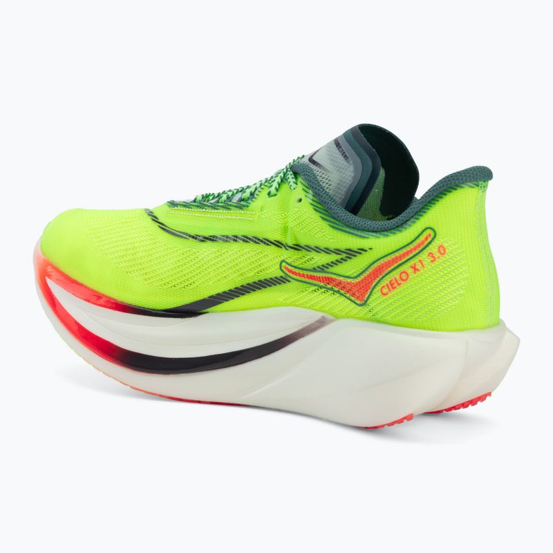 Running shoes HOKA Cielo X1 3.0 neon yuzu/thyme 3