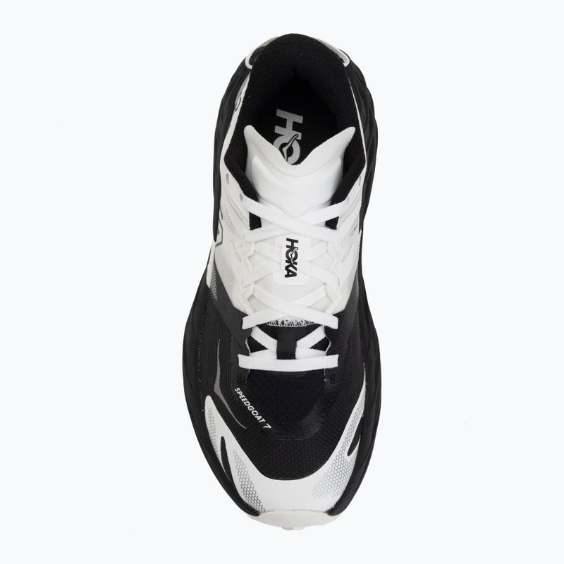 Women's running shoes HOKA Speedgoat 7 black/white 5