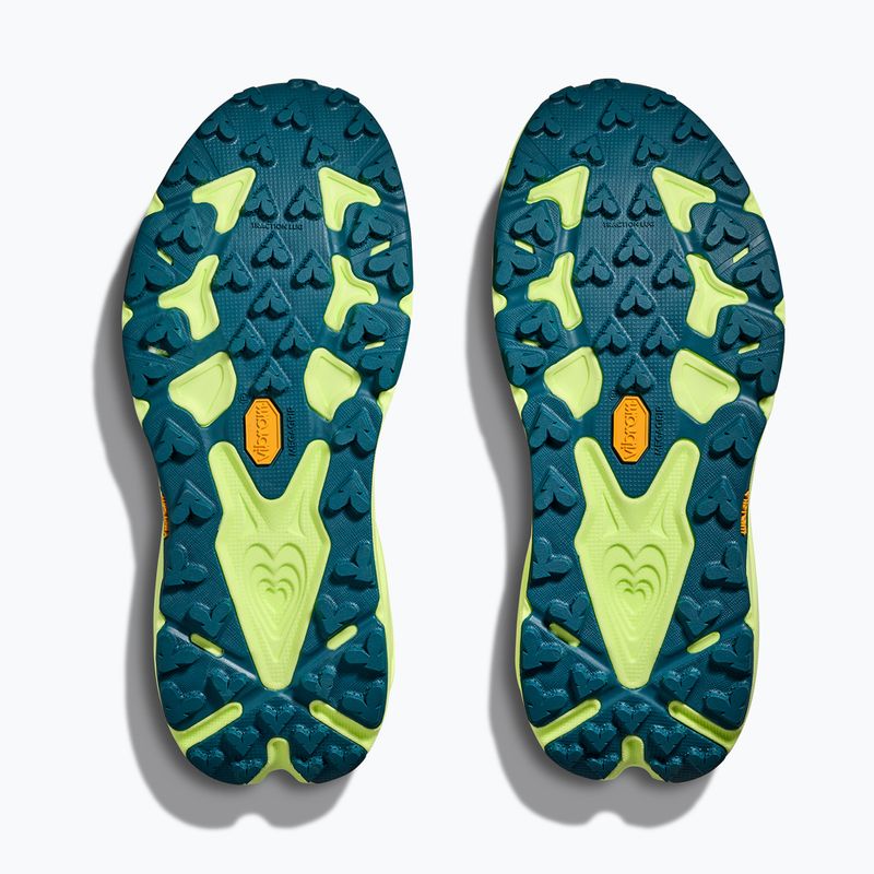 Women's running shoes HOKA Speedgoat 7 persimmon/neon yuzu 8