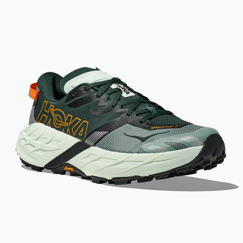 Men's running shoes HOKA Speedgoat 7 Wide bay leaf/sea glass 8