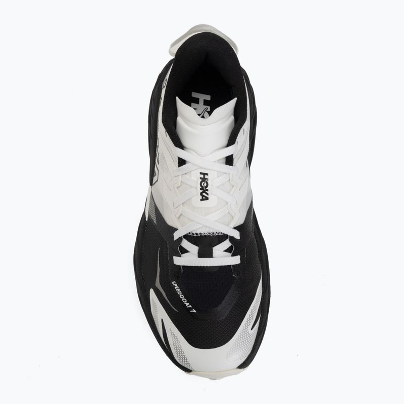 Men's running shoes HOKA Speedgoat 7 Wide black/white 5
