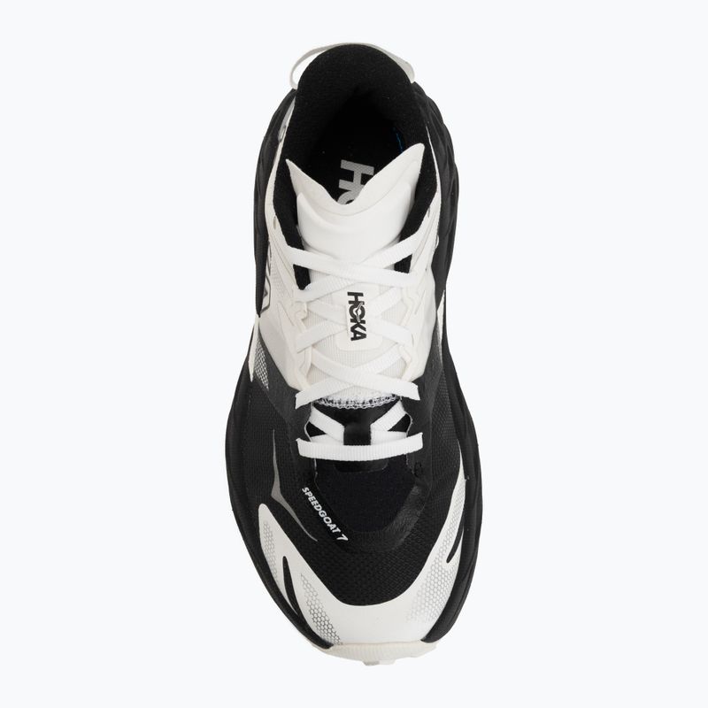 Women's running shoes HOKA Speedgoat 7 black/white 5