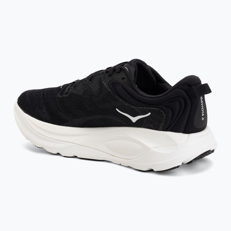 Men's running shoes Hoka Gaviota 6 black/white 3
